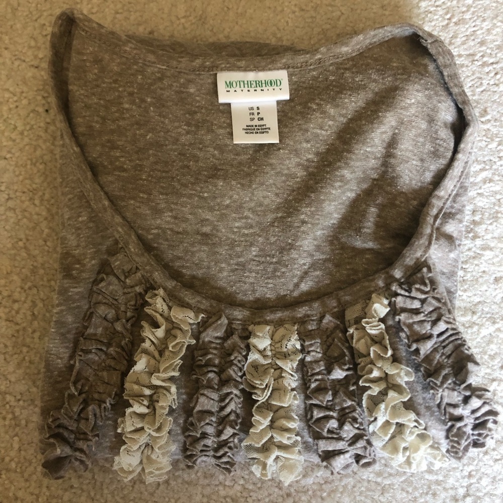 - Mothhood Maternity Long sleeve top